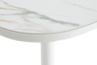 Table bistrot Lixfeld - 2 couverts - Blanc