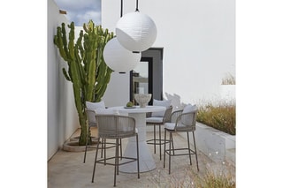 Table de jardin Jairo - 4 couverts - Grège