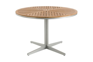 Table de jardin en teck Maestrale - 4 couverts - Sable