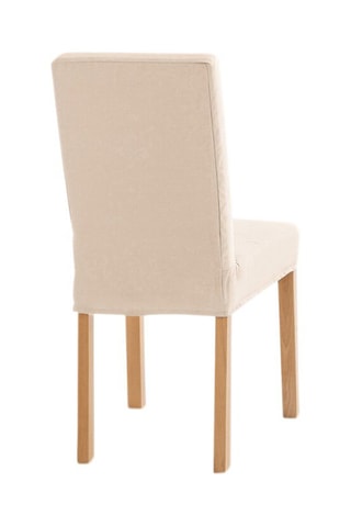 Capa de cadeira Domme - Natural - 57,5 x 7 x 35 cm