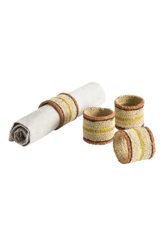 4 argolas de guardanapo