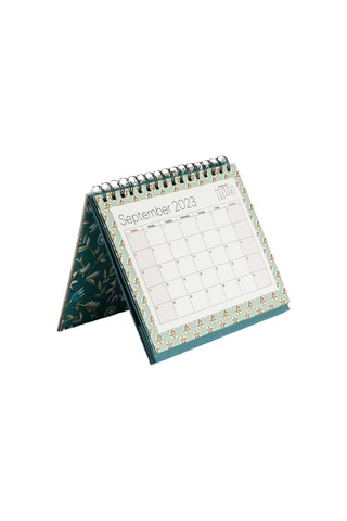 Calendário com espirais - 18,5 x 21,5 cm