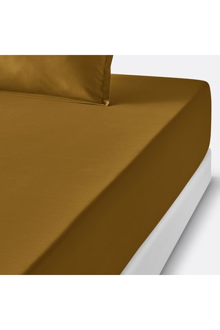 Lençol-capa 80 fios/cm² - Caqui