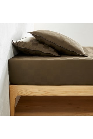Hoeslaken 118 Draad/cm² - Kaki