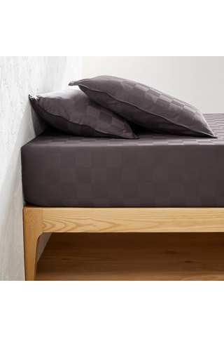 Lençol-capa 118 fios/cm² - Antracite
