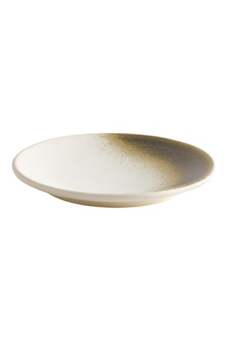 4 pratos de sobremesa em grés esmaltado - 22 cm