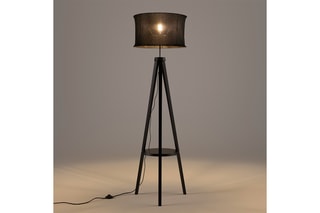 Candeeiro com tripé LED - Preto - 10W