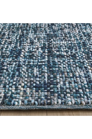 Tapis en laine - Bleu
