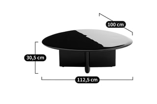 Table basse Laki - 112,5 x 30,5 x 100 cm