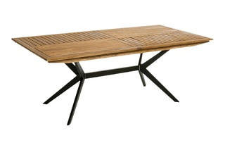 Table de jardin en acacia Jakta - 200 x 100 x 75 cm