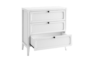 Commode 3 tiroirs Eugénie - 84,9 x 95 x 44 cm