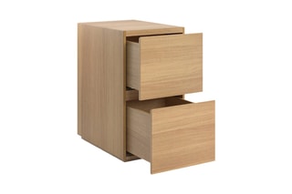 Caisson de bureau 2 tiroirs Working - 42 x 74,5 x 61,5 cm