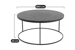 Table Anaximène - 80 x 39 cm