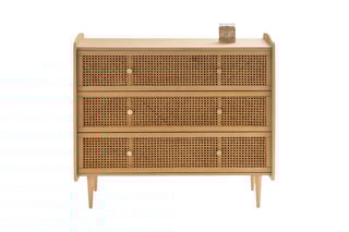 Commode 3 tiroirs Tempa - 100 x 89,5 x 47 cm