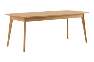 Table à manger en chêne massif Biface - 200 x 75 x 90 cm