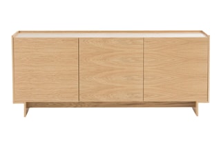 Buffet 3 portes Denho - En chêne - 176 x 74 x 45 cm