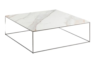Table basse en céramique Mahaut - 100 x 33 x 100 cm