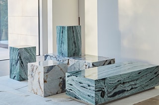 Table basse Alcana - 120 x 32 x 50 cm