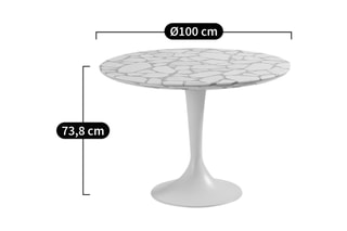 Table Aradan - 100 x 3 cm