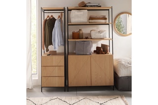 Dressing penderie Lodge - 104,2 x 190,2 x 52 cm