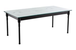 Tafel Oprah - Rubberhout - 180 x 75 x 90 cm