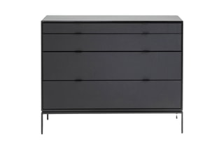 Commode 4 tiroirs Réalto - 110 x 90,5 x 45 cm