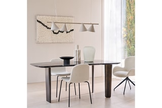 Table à manger Dolmena - 187 x 75 x 90 cm