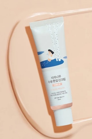 Protetor solar hidratante SPF 50 + Birch moisture tone-up sunscreen - 50 ml