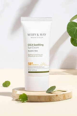 Protetor solar calmante SPF 50 + Cica - 50 ml