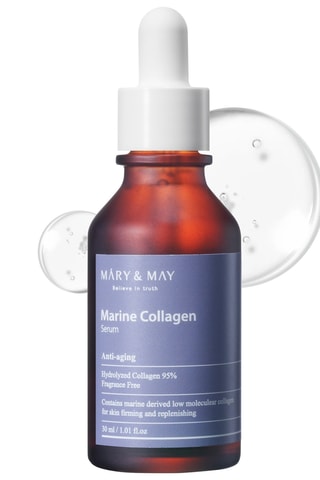 Sérum de colagénio marinho vegan Mary & May - 30 ml