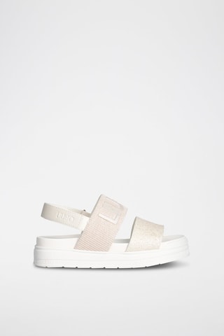 Platform Sandalen Chantal - Wit