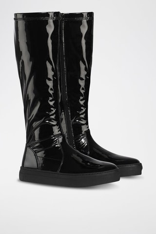 Botas de plataforma Alicia  Preto