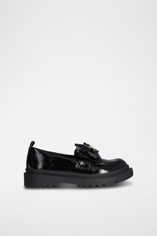 Mocassins envernizados Consuelo - Preto