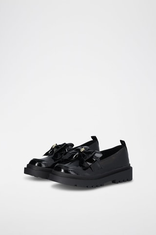 Mocassins envernizados Consuelo - Preto