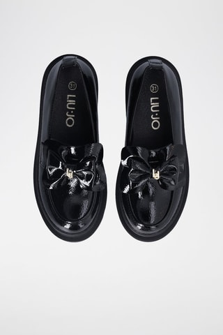 Mocassins envernizados Consuelo - Preto