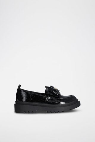 Mocassins envernizados Consuelo - Preto