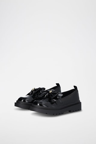 Mocassins envernizados Consuelo - Preto
