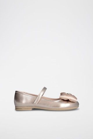 Gelakte Ballerina's Ray - Beige