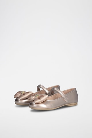Gelakte Ballerina's Ray - Beige