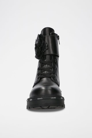 Botins em couro de vitelo Taylor - Preto