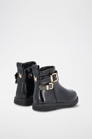 Botins Pat Preto