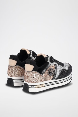 Sneakers Wonder Zwart en Zilverkleurig