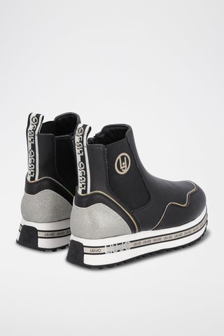 Hoge Sneakers Wonder Zwart en Goudkleurig