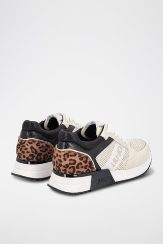 Sneakers Kiss Marfim e preto