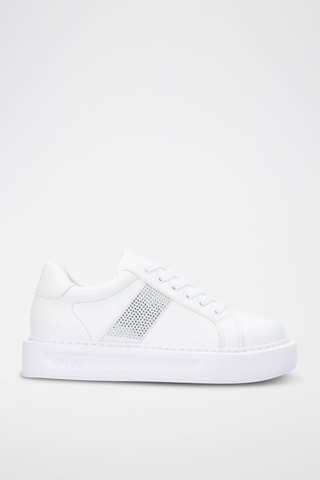 Sneakers com plataforma Kyle Branco