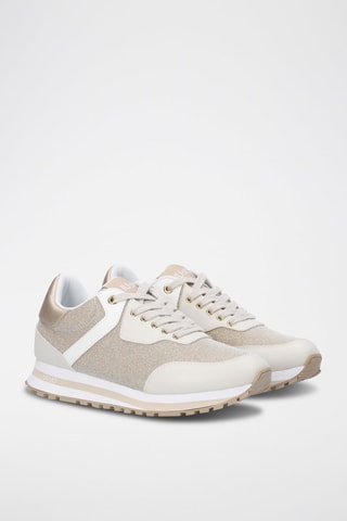 Platform Sneakers Wonder Beige
