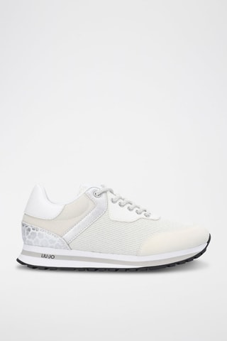 Sneakers com plataforma Wonder Branco