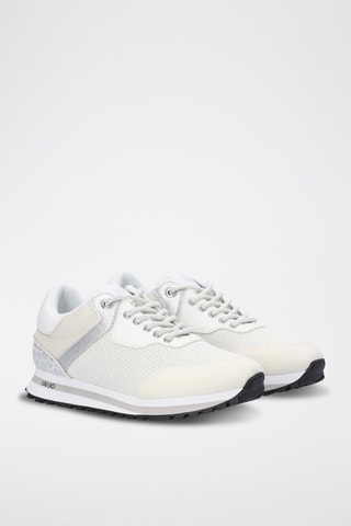 Sneakers com plataforma Wonder Branco