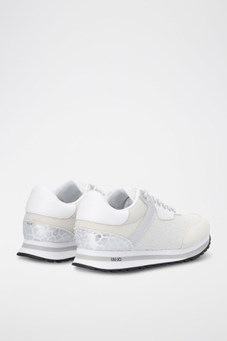 Sneakers com plataforma Wonder Branco