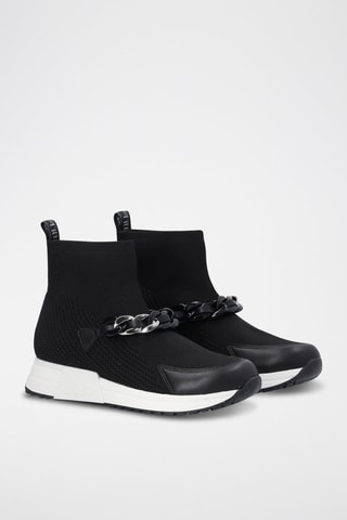 Hoge Sneakers Kiss Zwart